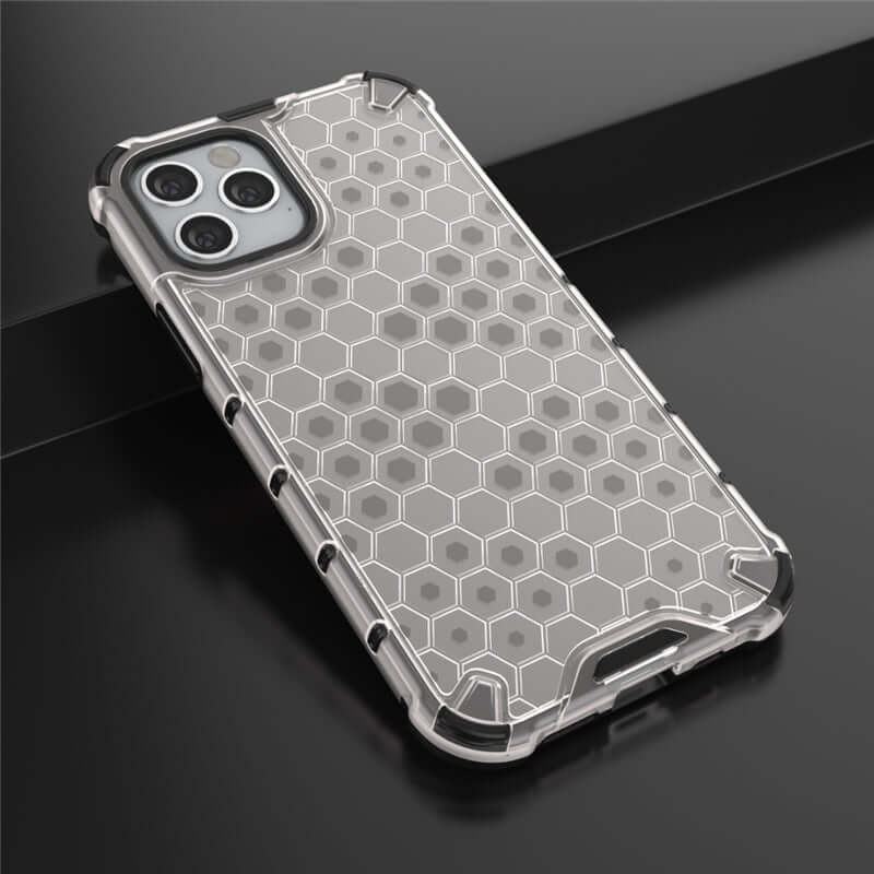 Shockproof Honeycomb Armour Phone Case - For iPhone 13 Pro Max - mosaccessories